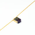 Amethyst Scale Necklace - Intense