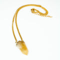 Citrine Point Necklace 